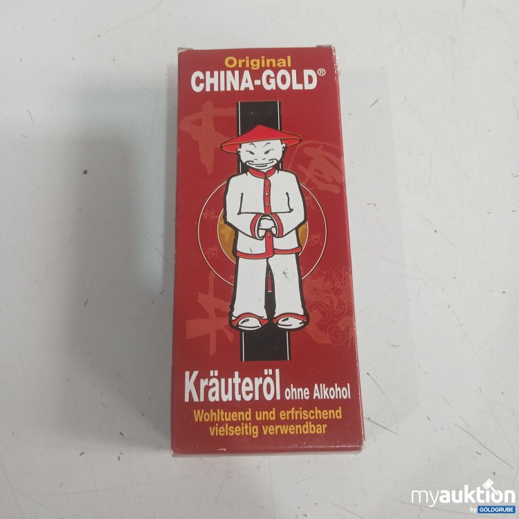 Artikel Nr. 986806 Artikel Nr. 986806: Original China-Gold Kräuteröl ohne Alkohol 50ml