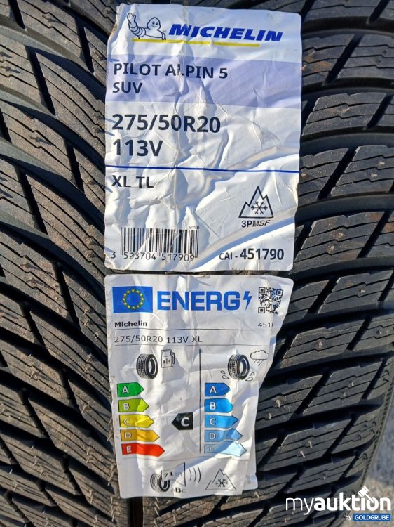 Artikel Nr. 524807: MICHELIN Pilot Alpin 275/50 R20