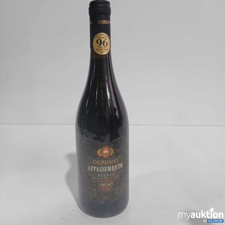 Artikel Nr. 820807 Artikel Nr. 820807: Giordano Appassimento Puglia Rosso 750ml