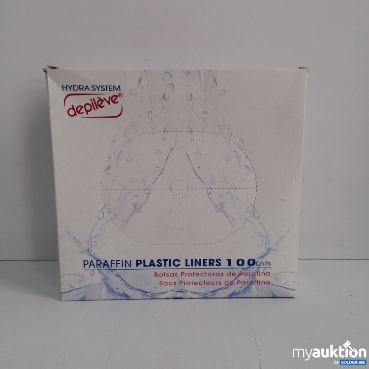 Artikel Nr. 832807: Depileve Hydra System Paraffin Plastic Liners 2x100 Units