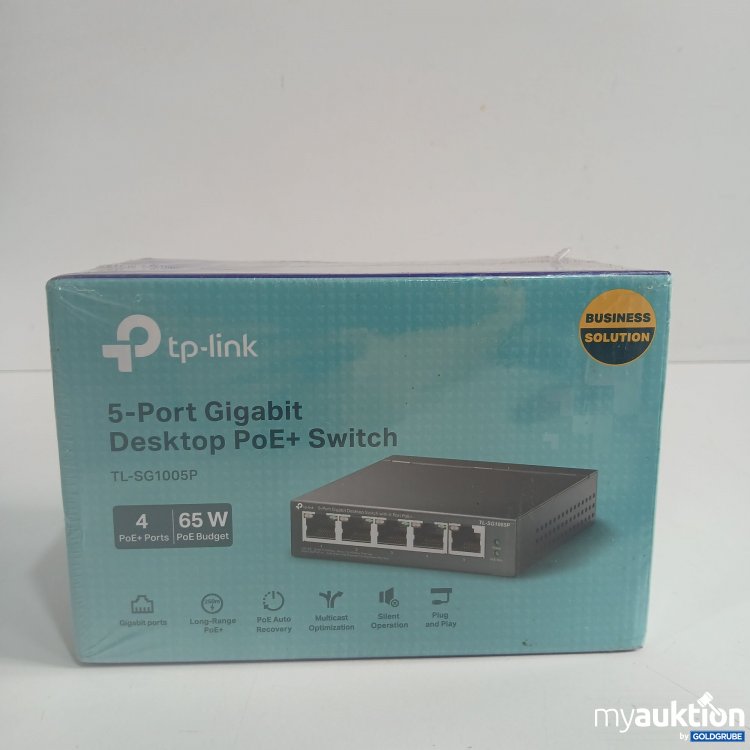 Artikel Nr. 861807: Tp link 5-Port Gigabit Desktop PoE+Switch TL-SG1005P