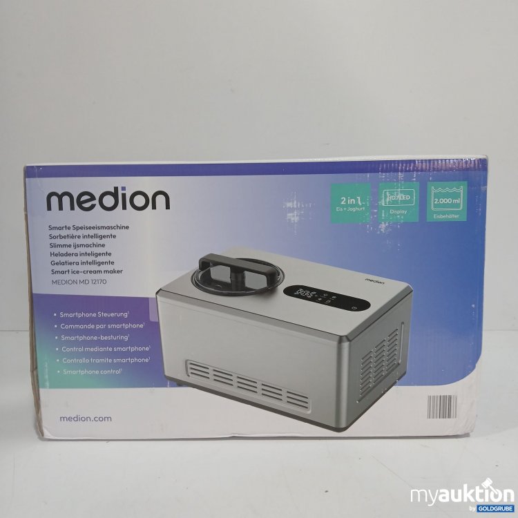 Artikel Nr. 867807 Artikel Nr. 867807: Medion Smarte Speiseeismaschine MEDION MD 12170