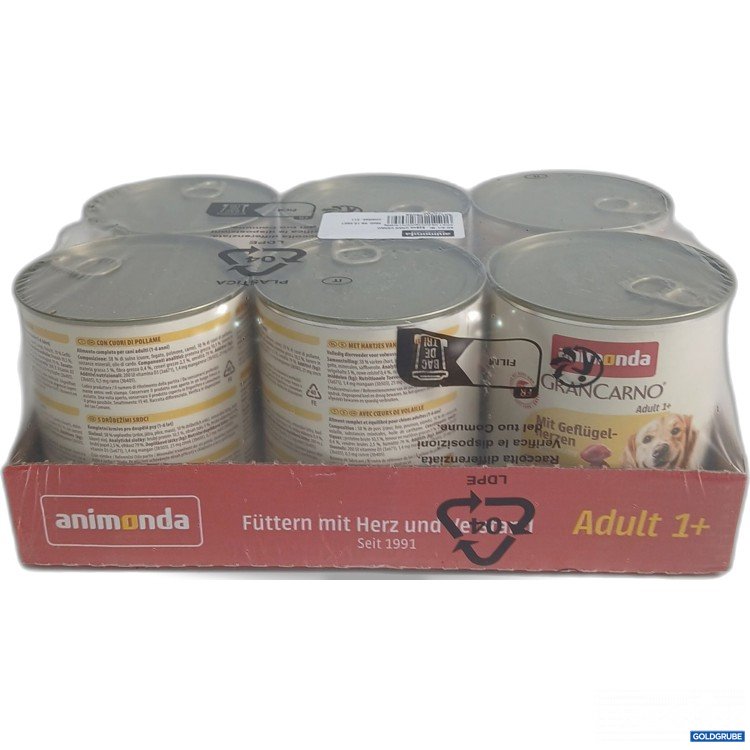 Artikel Nr. 957807: Animonda GranCarno mit Geflügelherzen 6x800g 