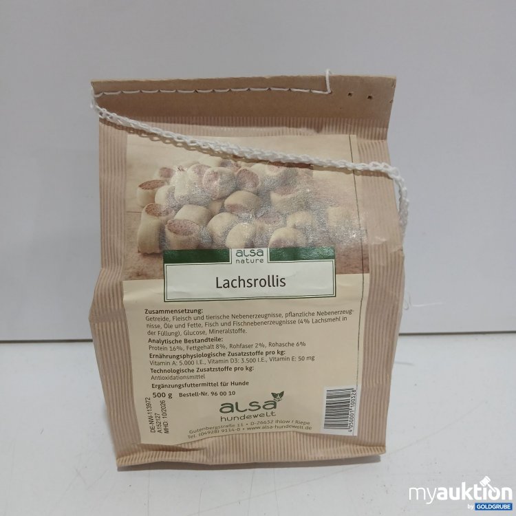 Artikel Nr. 971807: Alsa Nature Lachsrollis 500g 