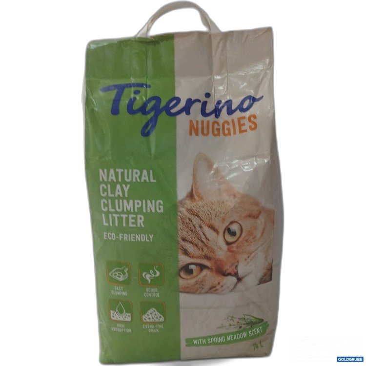 Artikel Nr. 983807: Tigerino Nuggies Natural Clay Clumping Litter with Spring Meadow Scent 14L
