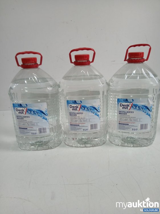 Artikel Nr. 990807: Denk mit Destilliertes Wasser 3x je 5l
