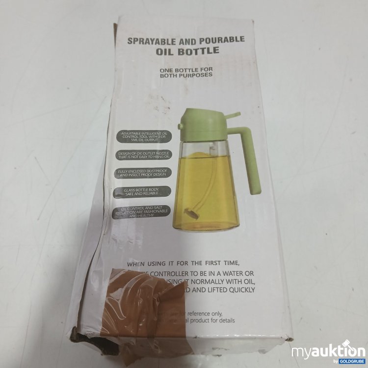 Artikel Nr. 993807 Artikel Nr. 993807: Sprayable and Pourable oil bottel