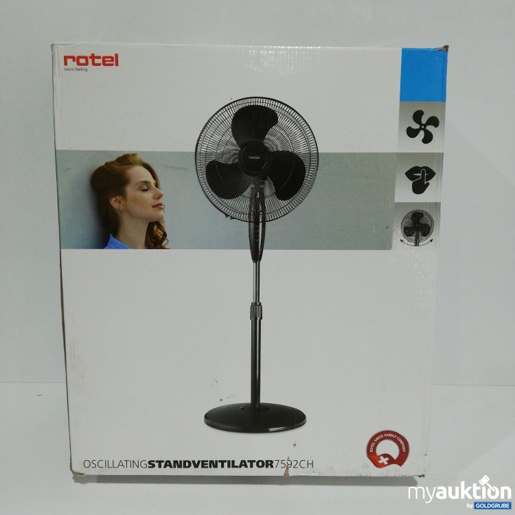Artikel Nr. 385808 Artikel Nr. 385808: Rotel Standventilator 7592CH
