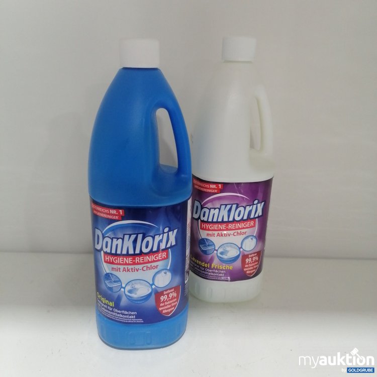 Artikel Nr. 768808 Artikel Nr. 768808: DanKlorix Hygiene Reiniger 2x1,5l