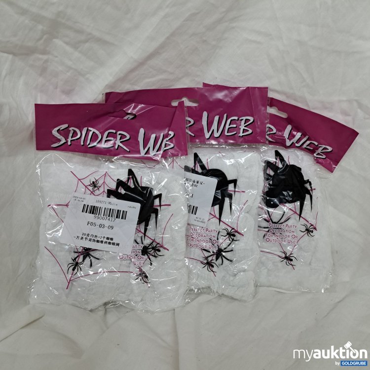 Artikel Nr. 815808 Artikel Nr. 815808: Spider Web weiß 3x Spinnennetz
