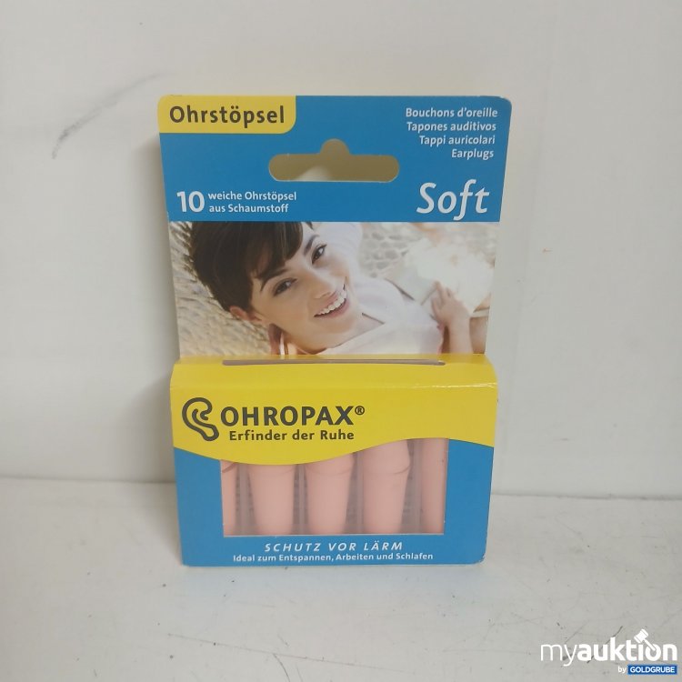Artikel Nr. 827808 Artikel Nr. 827808: Ohropax Soft Ohrenstöpsel 10x