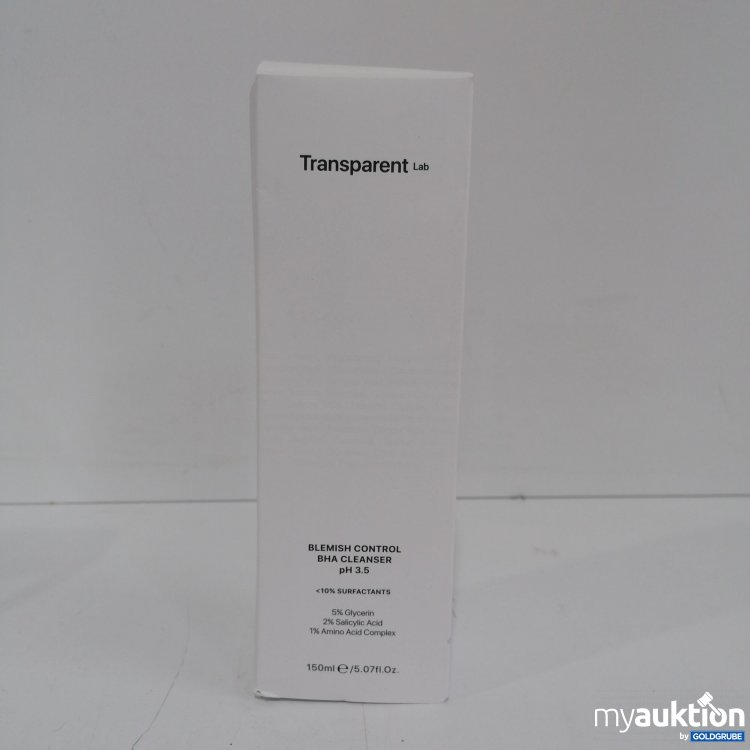 Artikel Nr. 835808 Artikel Nr. 835808: Transparent Lab Blemish Control BHA Cleanser 150ml