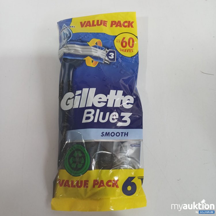Artikel Nr. 843808 Artikel Nr. 843808: Gillette Blue 3 Einwegrasierer 6Stk