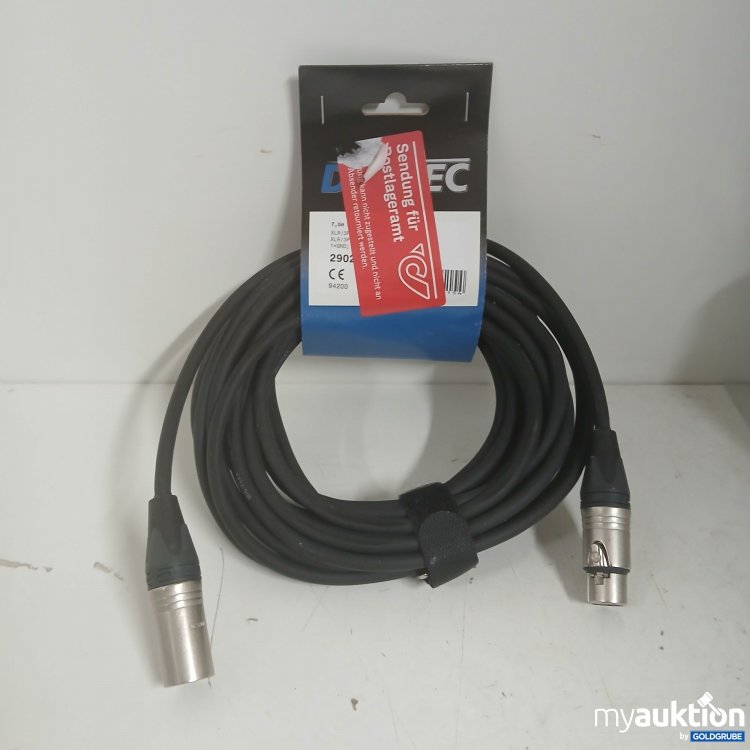 Artikel Nr. 875808 Artikel Nr. 875808: Dreitech Mikrofonkabel 7,5m