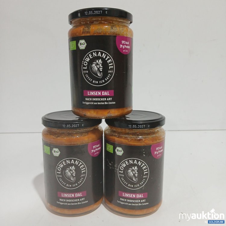 Artikel Nr. 888808: Löwenanteil Linsen Dal je 570g