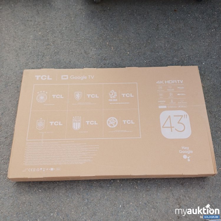 Artikel Nr. 960808: TCL Google TV 4K HDR TV 43" 
