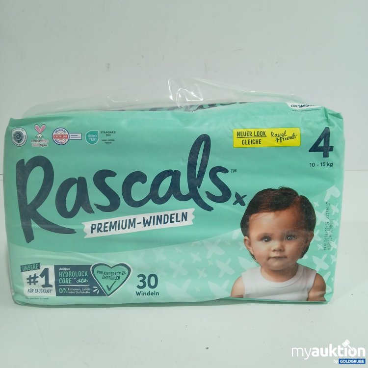 Artikel Nr. 962808: Rascals Premium windeln 4 10-15kg 30Stk 
