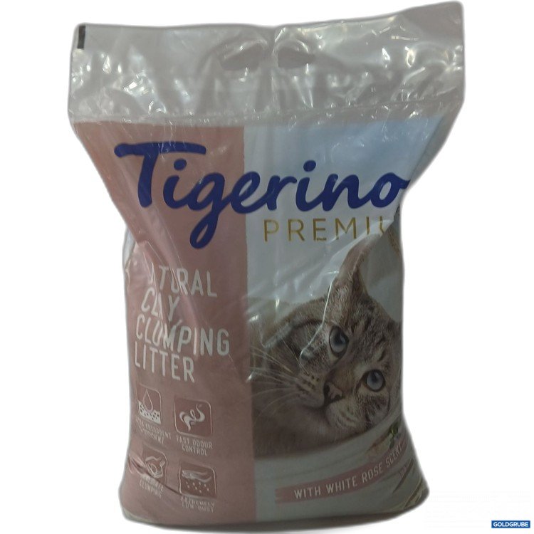Artikel Nr. 983808: Tigerino Premium Natural Clay Clumping Litter with Rose Scent 12kg