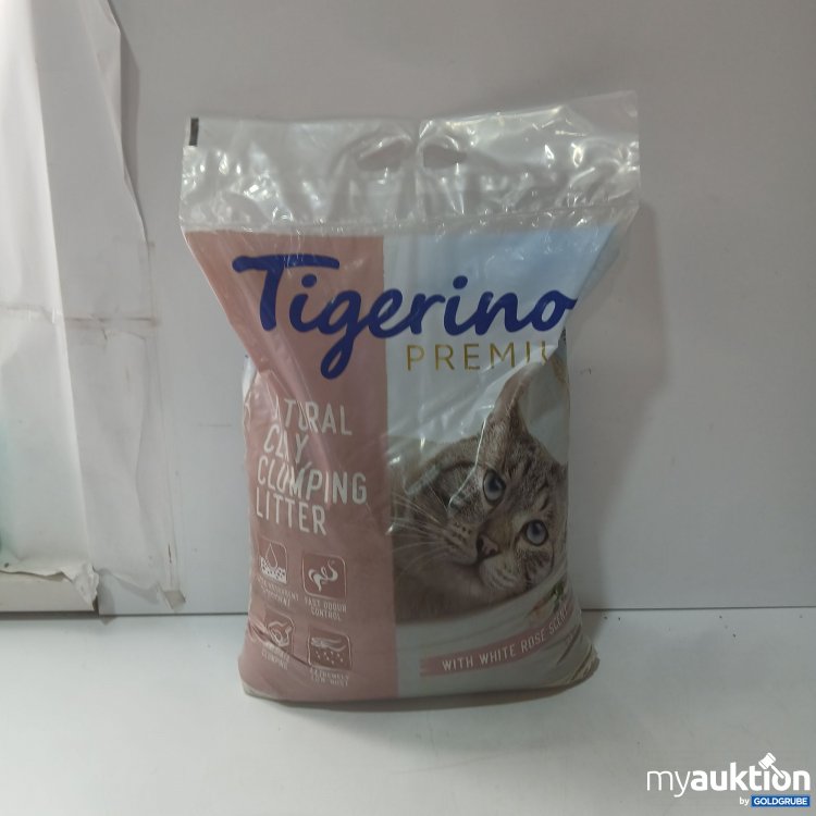 Artikel Nr. 983808: Tigerino Premium Natural Clay Clumping Litter with Rose Scent 12kg