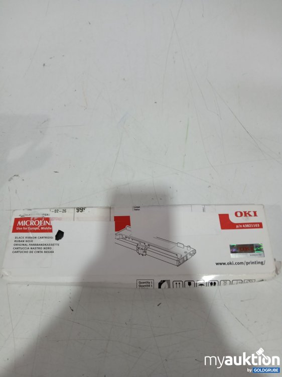 Artikel Nr. 445809 Artikel Nr. 445809: OKI Original Farbbandkassette