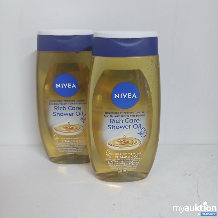 Artikel Nr. 831809 Artikel Nr. 831809: Nivea Duschöl mit reichhaltiger Pflege 2x200ml