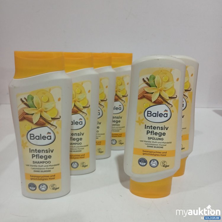 Artikel Nr. 885809: Set Balea Intensiv Pflege 4 Stk. Shampoo 2 Stk. Spülung je 300ml