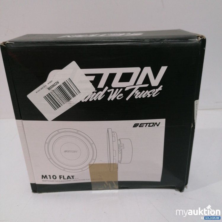Artikel Nr. 887809: Eton M10 Flat Kraftvoller Flat-Subwoofer