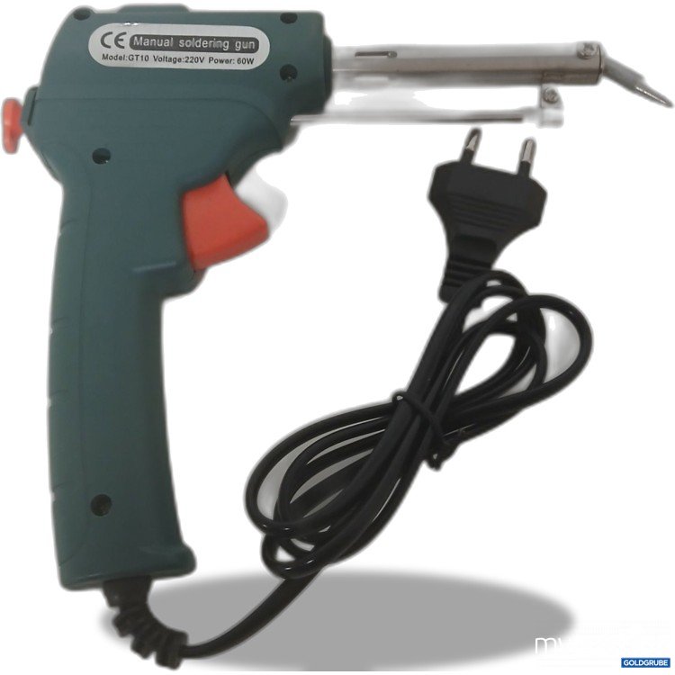 Artikel Nr. 917809 Artikel Nr. 917809: Manual soldering gun 60W 220V GT10