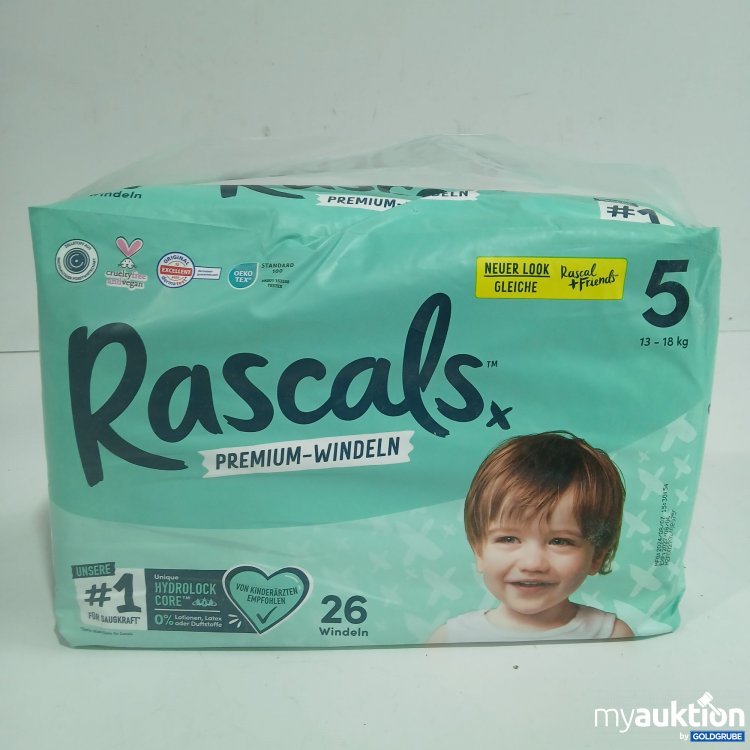 Artikel Nr. 962809: Rascals Premium Windeln 5 13-18kg 26Stk 