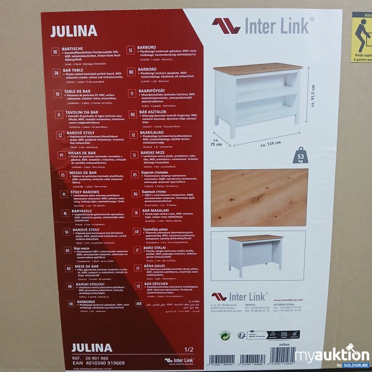 Artikel Nr. 967809: Inter Link Julina Bartische 