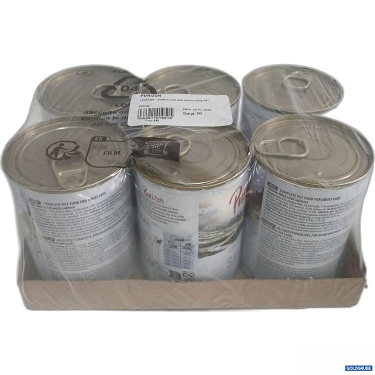 Artikel Nr. 973809: Purizon Katzenfutter chicken Filet with Salmon 6x400 g