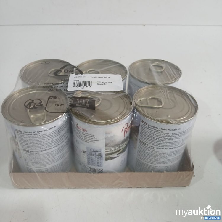 Artikel Nr. 973809: Purizon Katzenfutter chicken Filet with Salmon 6x400 g