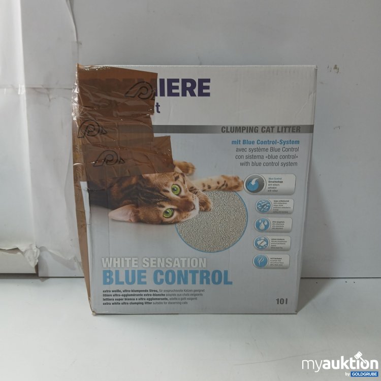 Artikel Nr. 983809: Premiere Clumping Cat Litter White Sensation Blue Control 10L
