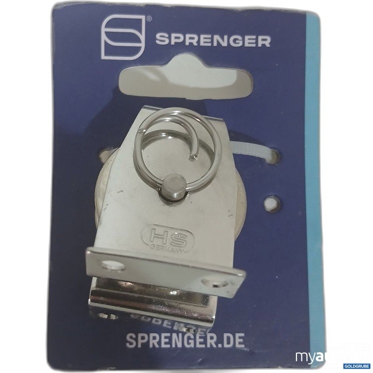 Artikel Nr. 987809 Artikel Nr. 987809: Sprenger Draht Stehblock-Rolle demontierbar