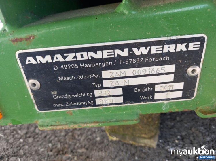Artikel Nr. 338810: Amazone ZA-M 2501