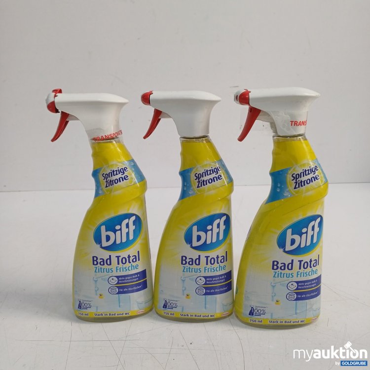 Artikel Nr. 463810: biff Bad Total Zitrus Frische Badreiniger 750 ml