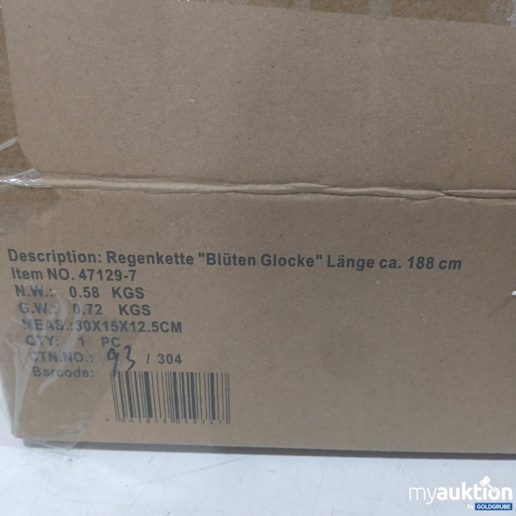 Artikel Nr. 471810: Regenkette Blüten Glocke Länge ca. 188 cm