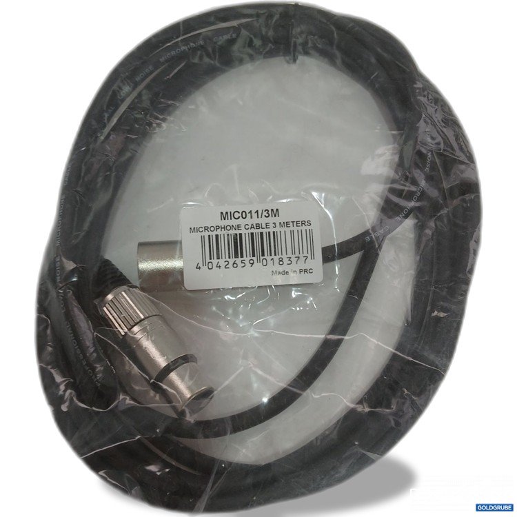 Artikel Nr. 585810 Artikel Nr. 585810: Microphone Cable 3M