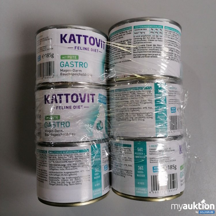 Artikel Nr. 770810 Artikel Nr. 770810: Katovit Feline Diet Gastro 185g