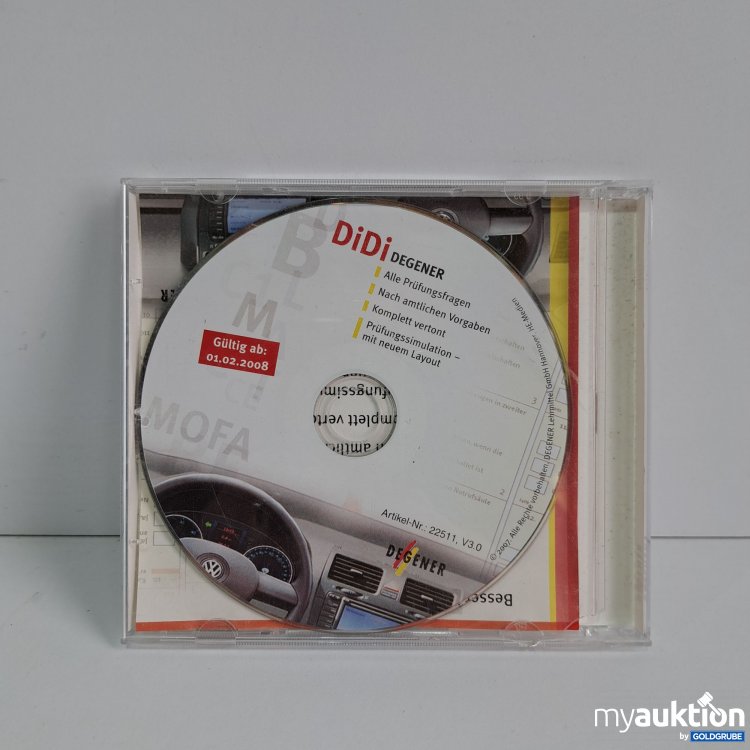 Artikel Nr. 816810 Artikel Nr. 816810: DiDi DEGNER CD