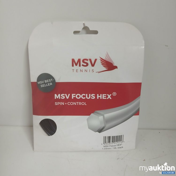 Artikel Nr. 875810: MSV Focus Hex 1.23mm Black