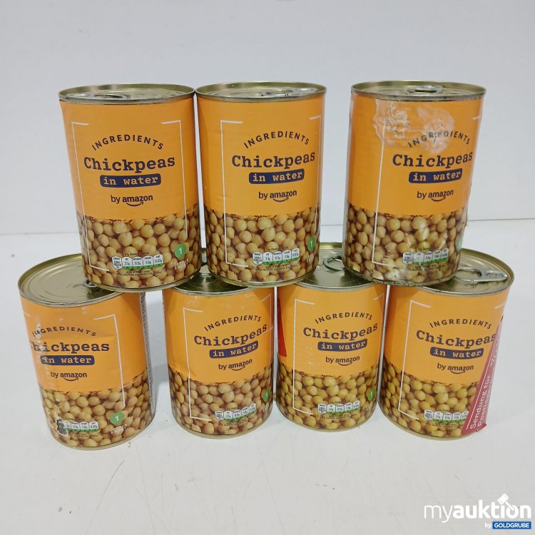 Artikel Nr. 889810 Artikel Nr. 889810: Ingredients Chickpeas in Water 400g