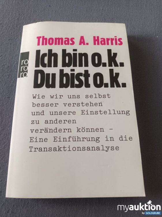 Artikel Nr. 901810: Ich bin o.k. Du bist o.k.