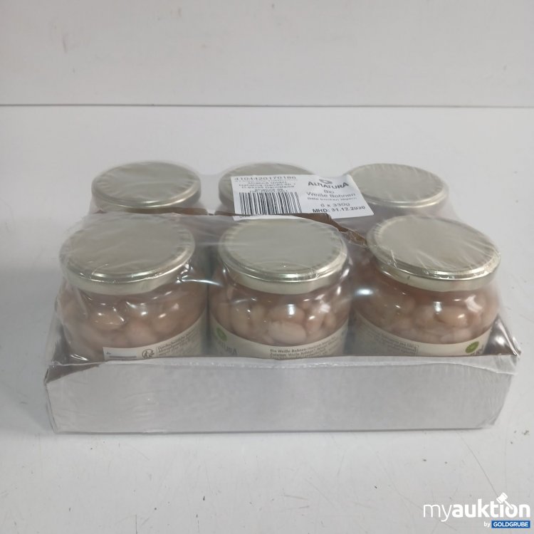 Artikel Nr. 941810 Artikel Nr. 941810: Alnatura Bio Weiße Bohnen 6x330g