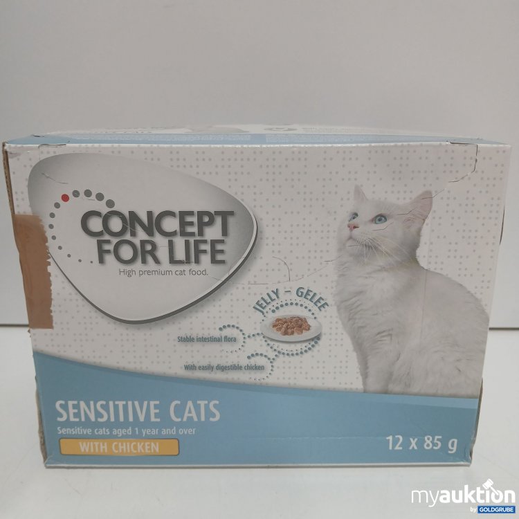 Artikel Nr. 959810: CONCEPT FOR LIFE Sensitive Cats With Chicken jelly Gelee 12x85g 