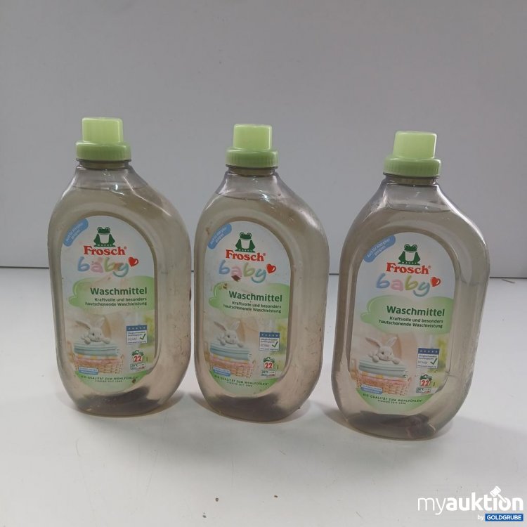 Artikel Nr. 978810: Frosch Baby Waschmittel 22 Waschladungen 3x1,5l