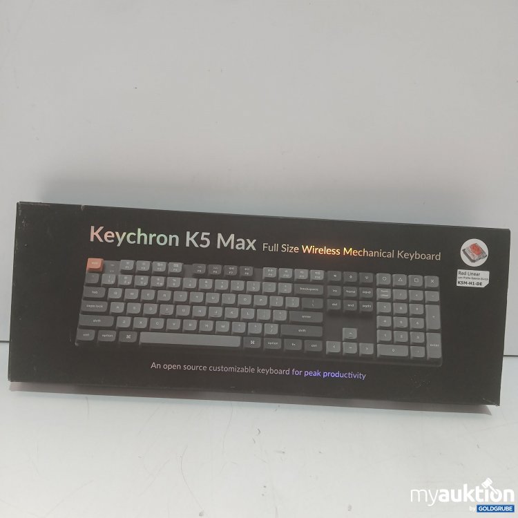 Artikel Nr. 996810 Artikel Nr. 996810: Keychron K5 Max Full size Wirless Mechanical Keybord