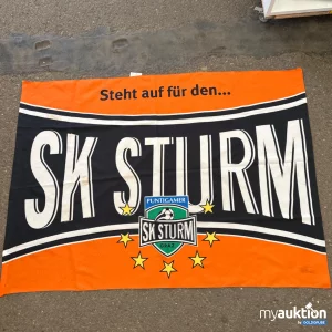Auktion SK Sturm Flagge orange