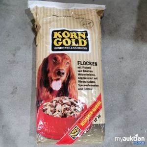Auktion Korn Gold Hunde Vollnahrung Flocken 10kg 