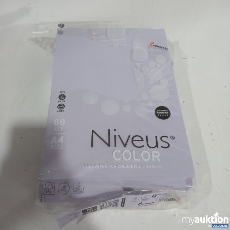 Artikel Nr. 464811 Artikel Nr. 464811: Mondi Niveus Color Kopierpapier A4 80 g/m² 500 Blatt